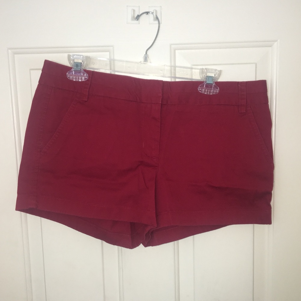 NWT JCrew Red Shorts-10